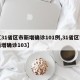 【31省区市新增确诊101例,31省区市新增确诊103】