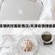 天津疫情防控最新情况/天津疫情措施最新消息