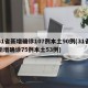 31省新增确诊107例本土90例(31省新增确诊75例本土53例)