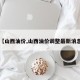 【山西油价,山西油价调整最新消息】