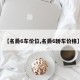 【名爵6车价位,名爵6轿车价格】
